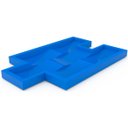Ver imagem 2 de Forma Para Gesso 3d Tijolinho Concavo G 100% Silicone.