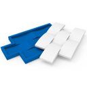 Ver imagem 1 de Forma Para Gesso 3d Tijolinho Concavo G 100% Silicone.