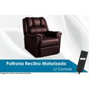 Ver imagem 6 de Poltrona Reclinável P/ Sala Vermont Classic Zero Wall Motorizada Courano Marrom -