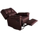 Ver imagem 7 de Poltrona Reclinável P/ Sala Vermont Classic Zero Wall Motorizada Courano Marrom -
