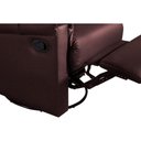 Ver mais imagens de Poltrona Reclinável P/ Sala Vermont Classic Zero Wall Motorizada Courano Marrom -
