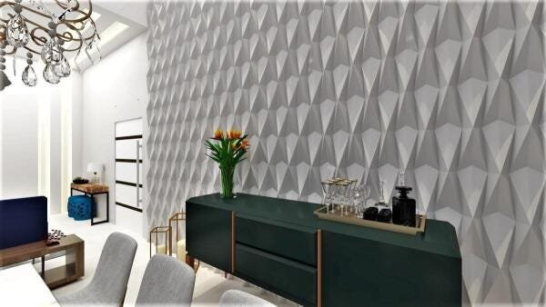 Forma De Gesso 3D Pet 1.8Mm Oriente 80X20Cm - 3