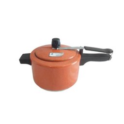 Panela De Pressão 2,5 Litros Laranja Poa Alusol - 1