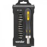 Jogo de Bits/ponteiras com 13 Peças Encaixe Sextavado 1/4" Bp 389 Vonder - 3