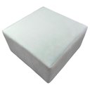 Ver imagem 4 de Puff Puf Estofado Tecido Veludo 70x70x40 Suede Gigante Azul