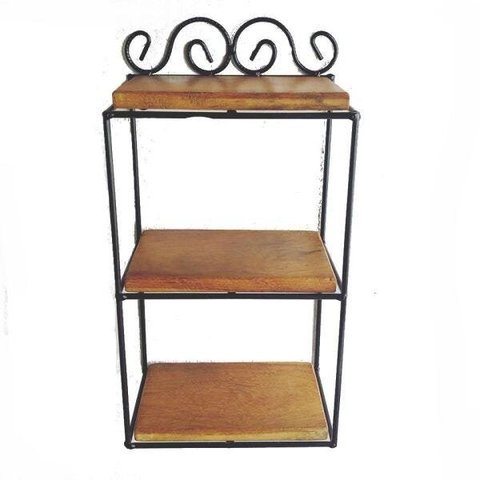 mini prateleira tripla cozinha jardim banheiro quarto sala porta objetos