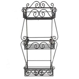 jardim vertical jardineira floreira design 100x50 desmontável ferro suporte parede decoração - 1