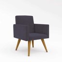 Ver imagem 3 de Kit Sofá Namoradeira + 2 Poltronas Sala Estar Balaqui Decor Cor:cinza