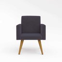 Ver imagem 4 de Kit Sofá Namoradeira + 2 Poltronas Sala Estar Balaqui Decor Cor:cinza