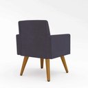 Ver imagem 2 de Kit Sofá Namoradeira + 2 Poltronas Sala Estar Balaqui Decor Cor:cinza