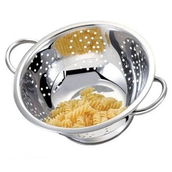 Conjunto em Inox Escorredores + Saladeira - 5