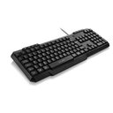Ver imagem 2 de Teclado USB Multimídia Slim Cor Preto QWERTY Português Brasil Resistente a agua Multilaser TC206