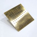 Ver imagem 3 de Ducha Quadrada 25x25 Ouro Envelhecido