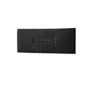 Ver imagem 2 de Cabeceira Painel Estofada Nevada Suede Preto Casal 1,40m para Cama Box - Arkell