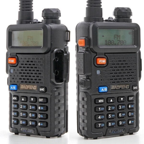Rádio Dual Band Uv-5R 136-174/400-520 Mhz Fon - 5