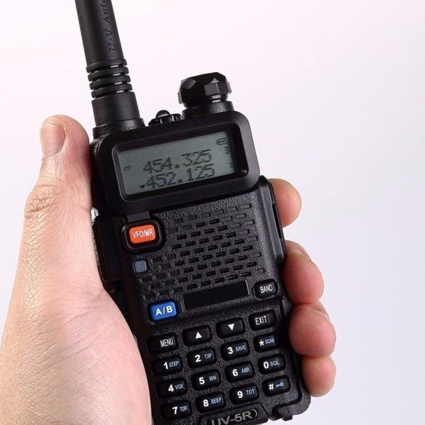Rádio Dual Band Uv-5R 136-174/400-520 Mhz Fon - 2