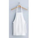 Ver imagem 2 de Avental Industrial - Açougue - Padaria - Confeitaria - BRANCO - 65cm x 100cm - Panami