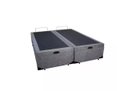 Ver imagem 2 de Cama Box Baú Queen Colchão Mola Ensacada Belos Sonhos + Box Suede 67x158x198 Cinza
