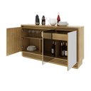 Ver imagem 6 de Balcão Buffet Natural com Espelho Bb2609 Tecnomobili