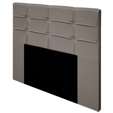 Cabeceira Cama Box Casal King 193cm D10 Esmeralda Suede Bege - Mpozenato