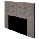 Ver imagem 1 de Cabeceira Cama Box Casal King 193cm D10 Esmeralda Suede Bege - Mpozenato