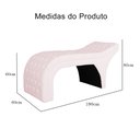 Ver imagem 7 de Maca Estética Luxo Suede Cores - DS Estoafados DS Estofados Maca Estofada Rosa Bebê