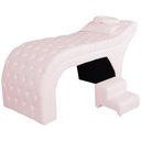 Ver imagem 1 de Maca Estética Luxo Suede Cores - DS Estoafados DS Estofados Maca Estofada Rosa Bebê