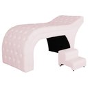 Ver imagem 2 de Maca Estética Luxo Suede Cores - DS Estoafados DS Estofados Maca Estofada Rosa Bebê