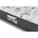 Ver imagem 2 de Cama Box Casal: Colchão Anatômico Herval D28-ep Ortopedic Black+ Base Crc Suede Black(138x188)