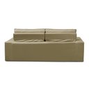 Ver mais imagens de Sofá Retrátil e Reclinável 2 lugares com Molas 1,50m Eloa Suede Bege Madelina
