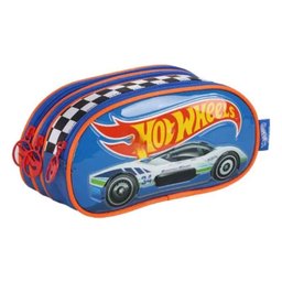 Kit Mochila com Rodinhas Hot Wheels e Estojo Escolar Infantil Triplo Ei491505hw Azul - Maxlog - 2 Kit Mochila com Rodinhas Hot Wheels e Estojo Escolar Infantil Triplo Ei491505hw Azul - Maxlog - 2