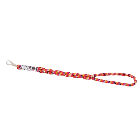 Guia para Cães em Corda Trançada 16mm X 60cm Vermelho
