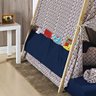 Cabana Infantil Tecido e Madeira Xodó Bernadete Casa - 4