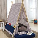 Ver imagem 1 de Cabana Infantil Tecido e Madeira Xodó Bernadete Casa