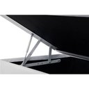 Ver imagem 2 de Cama Box Baú Solteiro Loja Xerife Sintético Branco 41x88x188