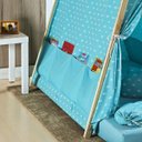 Ver imagem 4 de Cabana Infantil Tecido e Madeira Xodó Bernadete Casa
