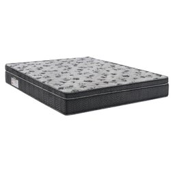 Cama Box Baú Queen + Colchão Ortobom Iso 1.0.0 Ortopillow D33 68x158x198 - 2
