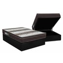 Ver imagem 1 de Cama Box Baú Crc Casal +Colchão Anatômico Ortopédico Light Ortobom 138