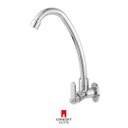 Ver imagem 2 de Torneira de Cozinha Parede Abs Cromada Bica Móvel Concept Metais 02060