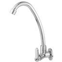 Ver imagem 3 de Torneira de Cozinha Parede Abs Cromada Bica Móvel Concept Metais 02060