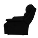 Ver imagem 4 de Poltrona Reclinável Elétrica Suede Preto