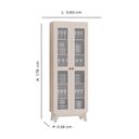 Ver imagem 3 de Cristaleira Maya Tuboarte 100% em Mdf