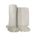 Ver imagem 2 de Manta p/ Sofá - Pinheiro - 3 Lugares - 1,45m x 1,95m - Marfim - Gouvea Textil