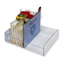 Ver imagem 1 de Kit 10 Porta Sachês com Expositor Acrílico Mesa Restaurante