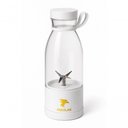 Ver imagem 2 de Mini Liquidificador Portátil Garrafa Mixer 420ml 6 Lâminas em Plástico Transparente Recarregável