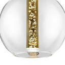 Ver imagem 2 de Pendente Egeo Cromado e Transparente (d)18cm (a)29cm 1x5w 3000k - Ho122