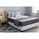 Ver imagem 3 de Cama Box Novo + Colchão Molas Kappesberg Ensacadas Inverno Verão + Base Crc Courano White