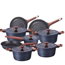 Ver imagem 1 de Conjunto de Panelas Antiaderente Cerâmica Fogão Cooktop Indução 8 Peças Mta