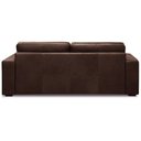 Ver imagem 7 de Sofá 3 Lugares para Sala de Estar Living 235cm Aurora L06 Couro Marrom Café - Lyam Decor