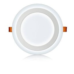 Luminária Painel Led De Embutir 3 Estágios 18+6w Redonda Elgin - 1